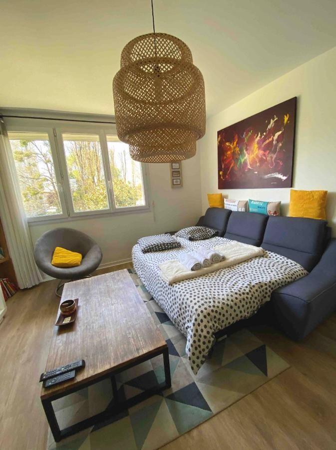 Superbe Appartement Au Calme Avec Parking Gratuit. Mérignac Exterior foto